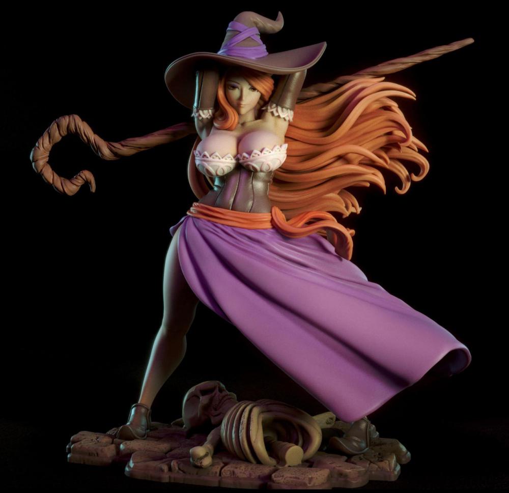 女巫 性感版3D打印模型
