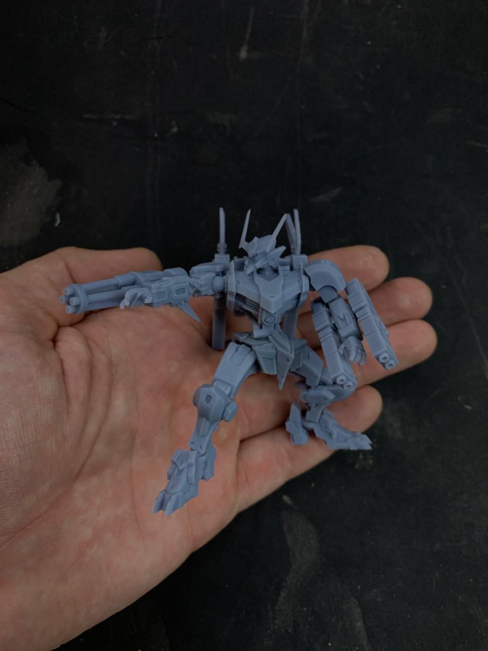 指挥官战斗机甲3D打印模型