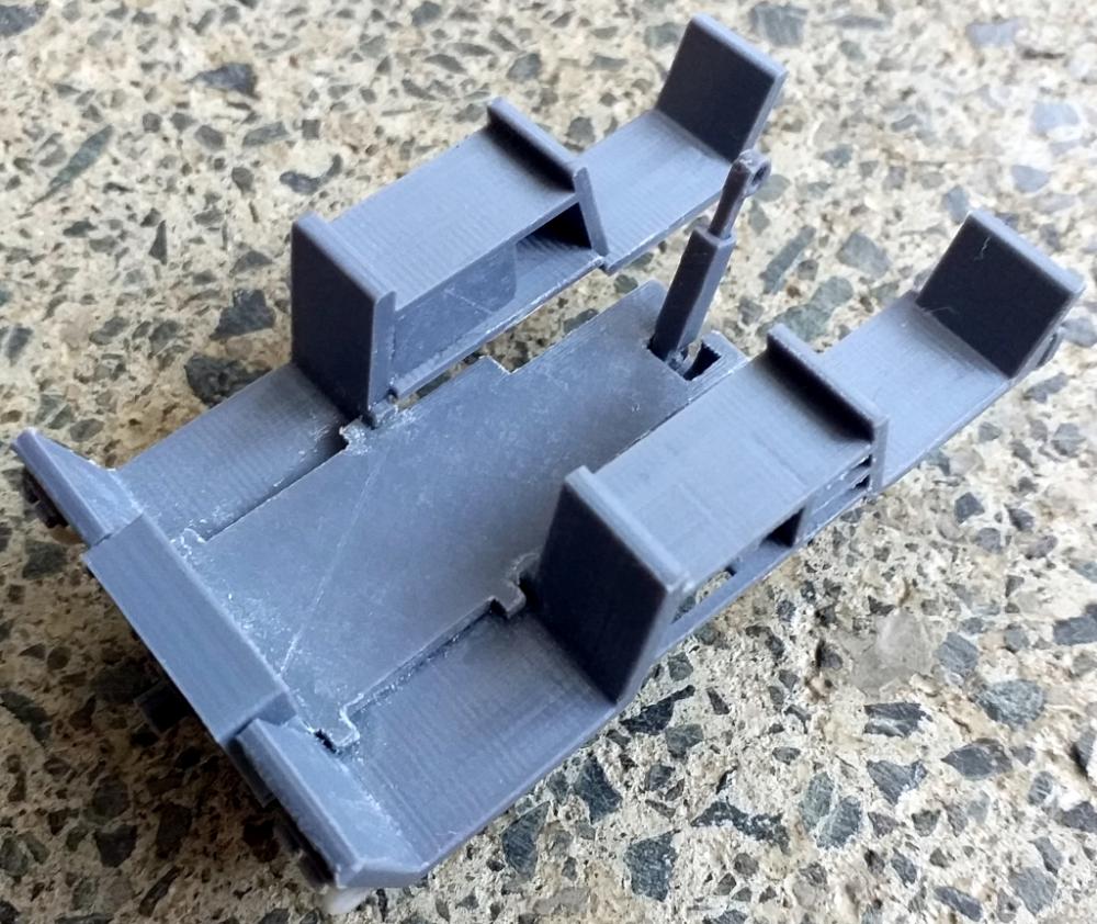 军用叉车3D打印模型