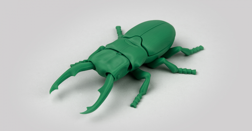 雄鹿甲虫3D打印模型