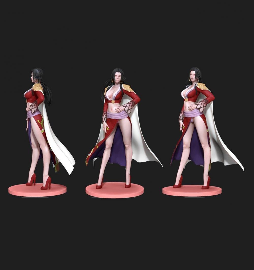 海贼女帝3D打印模型