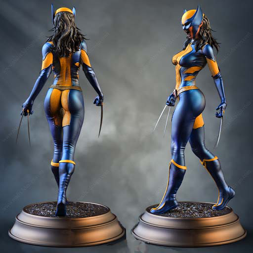 女金刚狼x23站姿