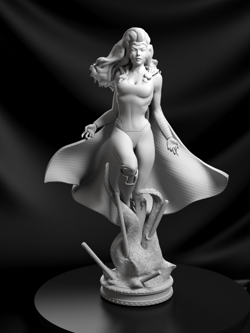 北极星是美国漫威漫画旗下的超级英雄,本名洛娜·戴恩,是万磁王的女儿