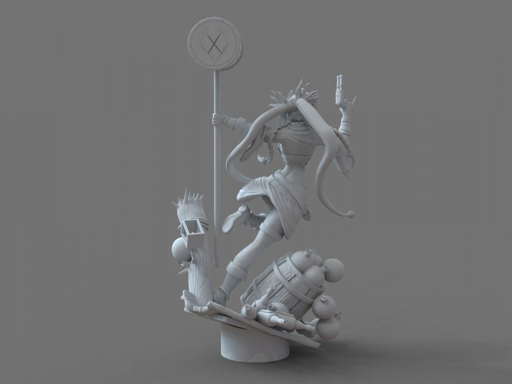 哈莉奎茵 海盗版3D打印模型