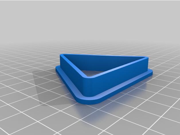 鱿鱼游戏 cookie cutter3D打印模型