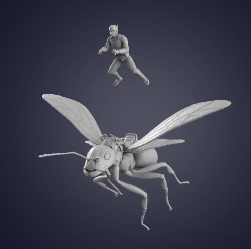 蚁人3D打印模型