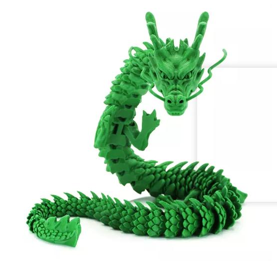 活动的龙模型3D打印模型