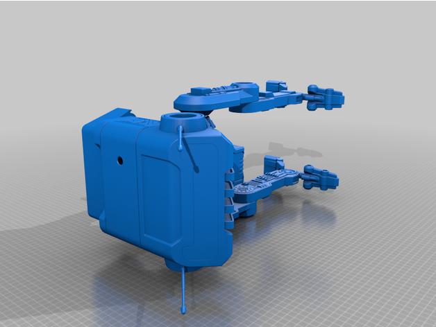 BD-1星球大战绝地堕落阶真人大小3D打印模型