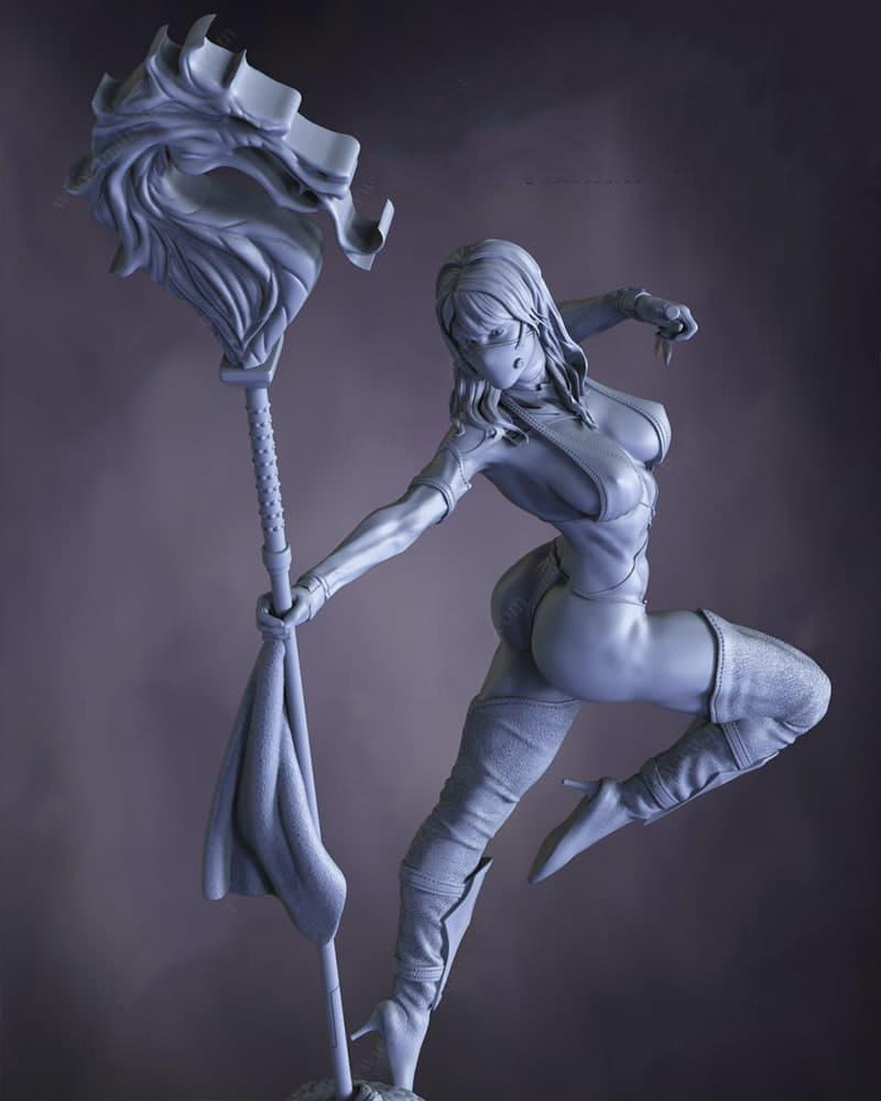 美莲娜 真人快打3D打印模型