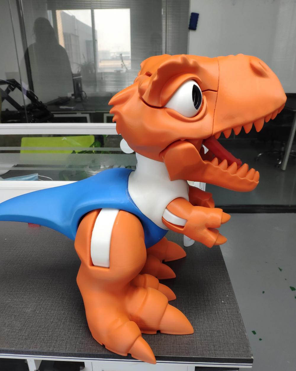 小恐龙3D打印模型