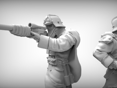 狙击小组3D打印模型