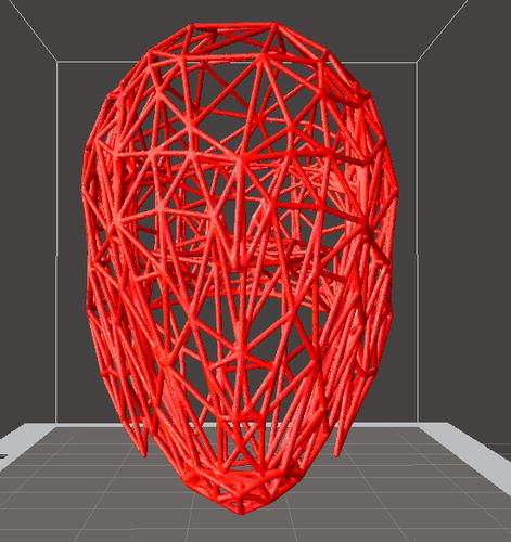 沃罗诺伊黑曜石心(命运)3D打印模型