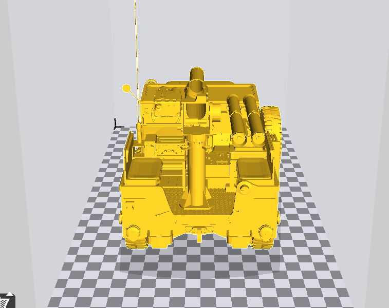 老式军用吉普车3D打印模型