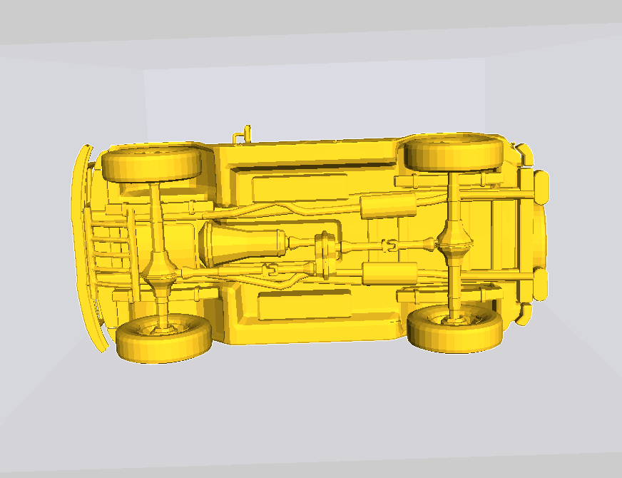 绝地求生中的吉普车3D打印模型