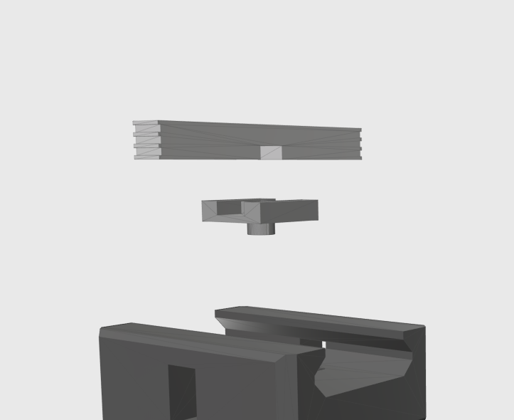 M416前战术小握把3D打印模型