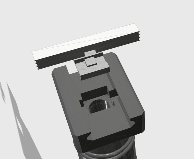 M416前战术小握把3D打印模型