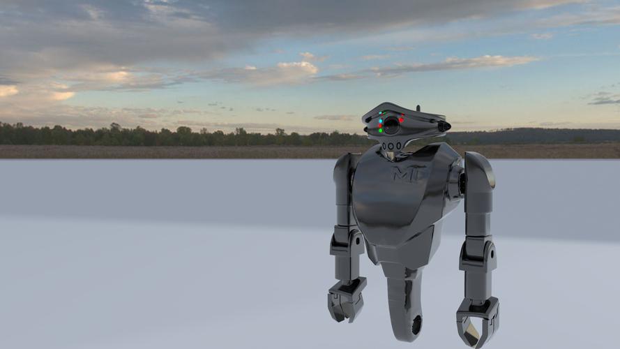 太军悬浮机器人3D打印模型