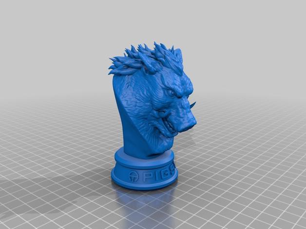 西游悟能3D打印模型