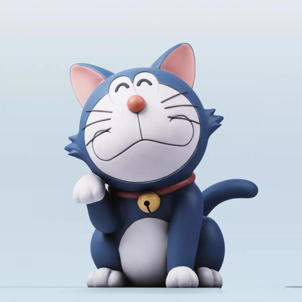 哆啦A梦，小猫3D打印模型