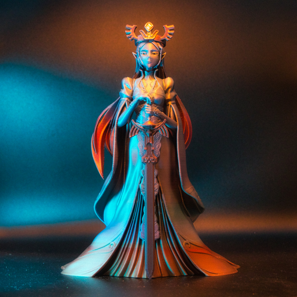 塞尔达女王3D打印模型