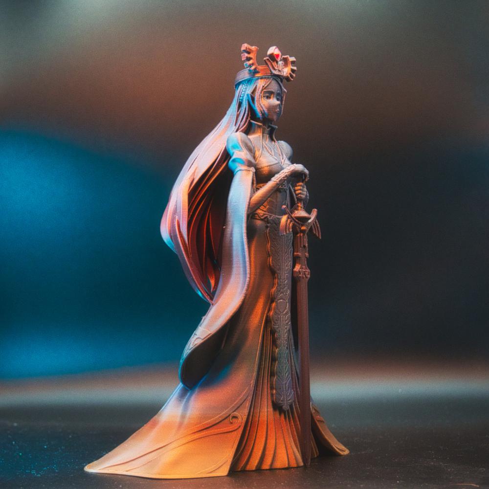 塞尔达女王3D打印模型