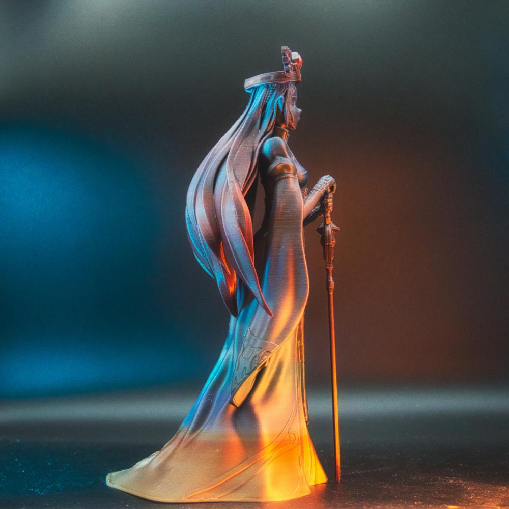 塞尔达女王3D打印模型