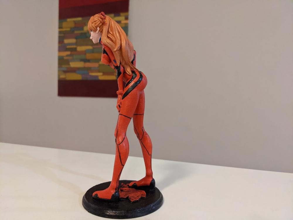 新世纪福音战士 惣流·明日香·兰格雷3D打印模型