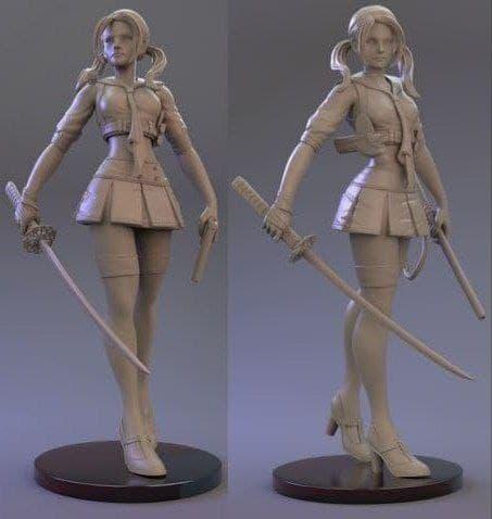 美少女特工队 洋娃娃3D打印模型