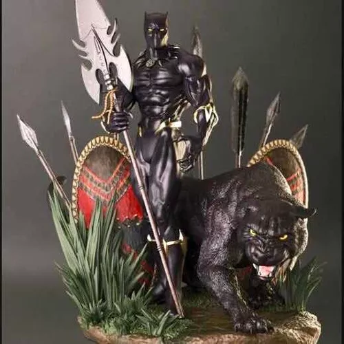 黑豹复仇者3D打印模型