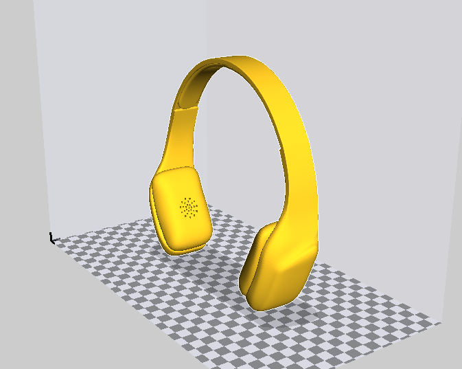 耳机3D打印模型