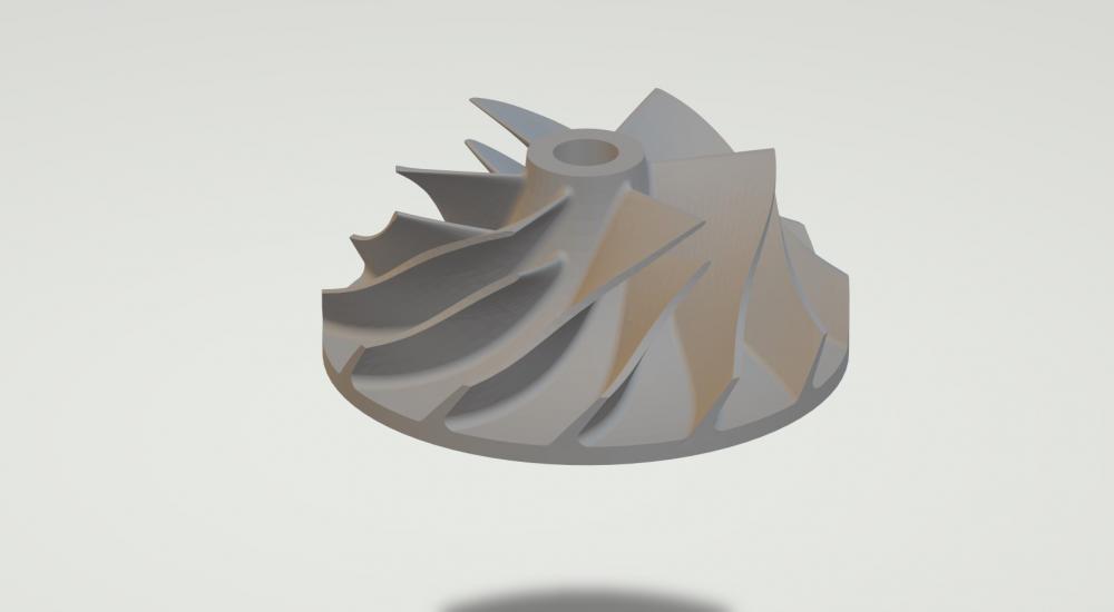 叶轮3D打印模型