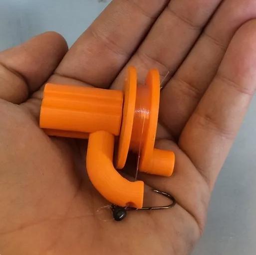mini渔轮3D打印模型