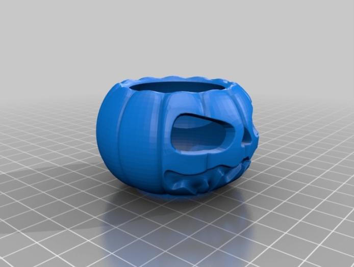 妙蛙种子南瓜灯3D打印模型