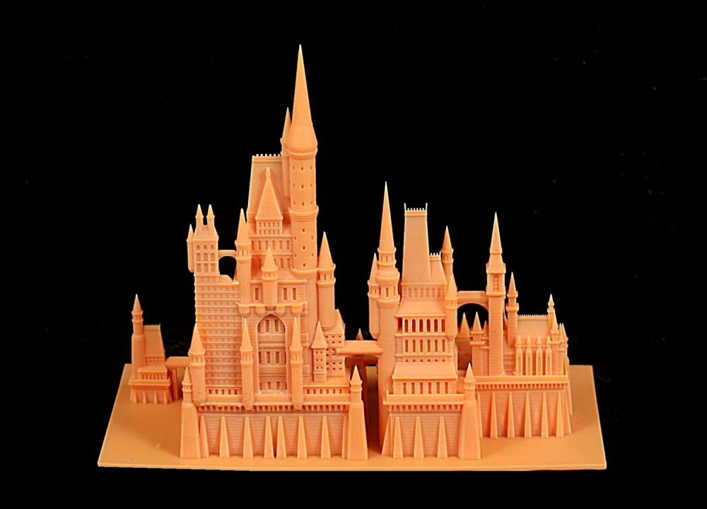 中世纪幻想城堡3D打印模型