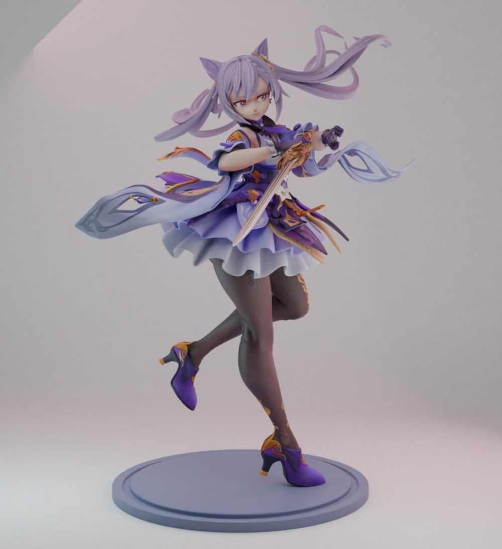 原神 刻晴3d打印模型