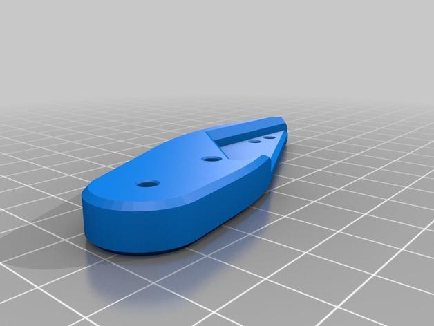 可缩回的卡拉比刀3D打印模型