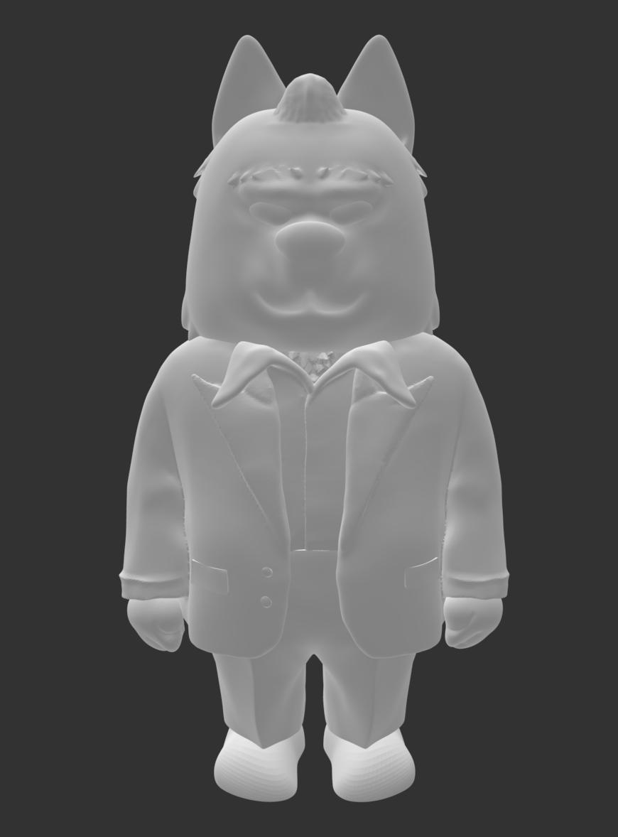 绅士奇3D打印模型