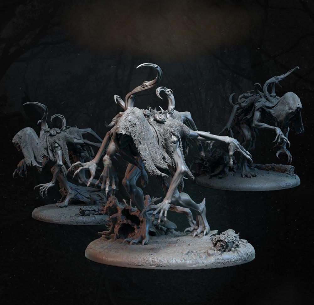 地下城暗影怪兽3D打印模型