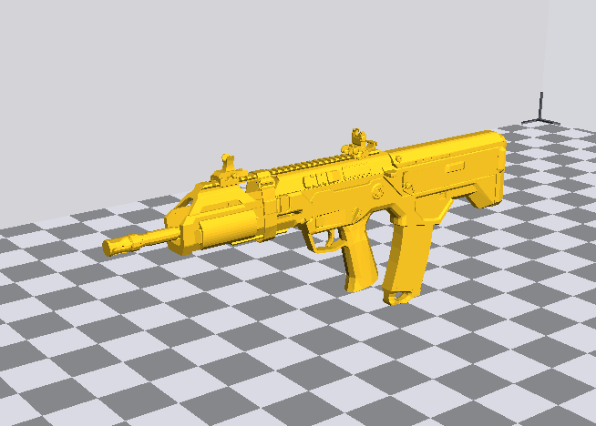 波兰MSBS突击步枪3D打印模型