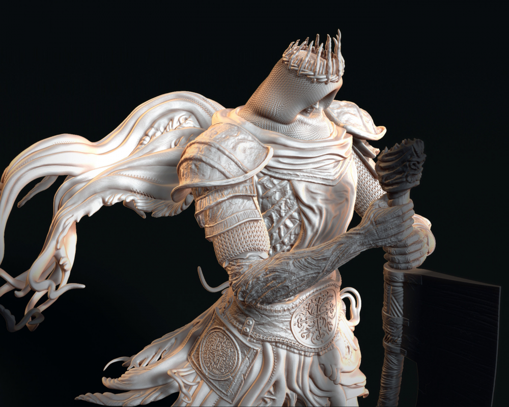 巨人尤姆 黑暗之魂33D打印模型