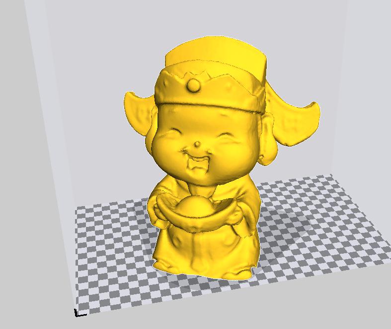 小财神3D打印模型