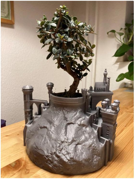 城堡种植园主3D打印模型