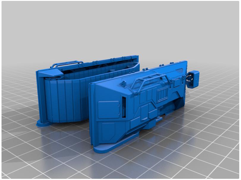 光环无限- M808蝎子3D打印模型