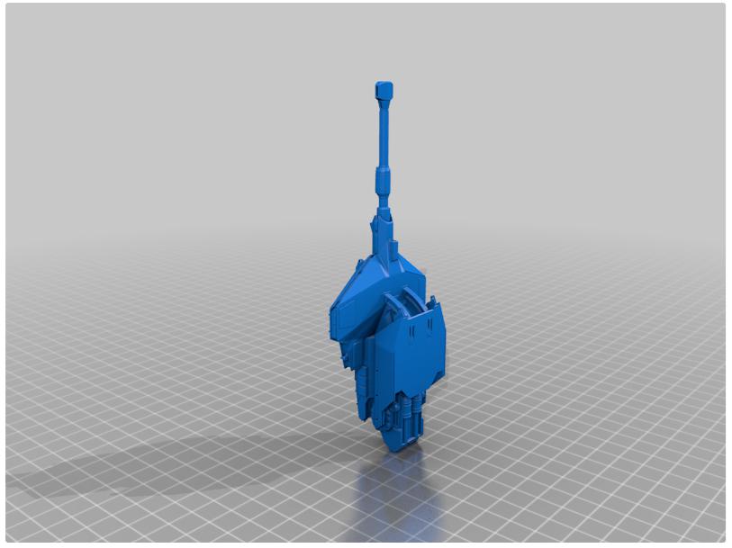 光环无限- M808蝎子3D打印模型