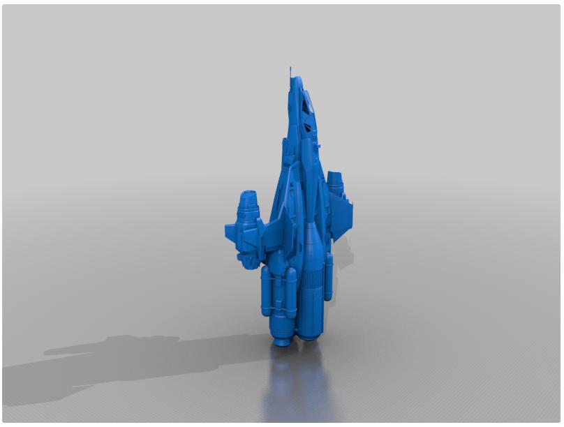 光环无限-军刀3D打印模型