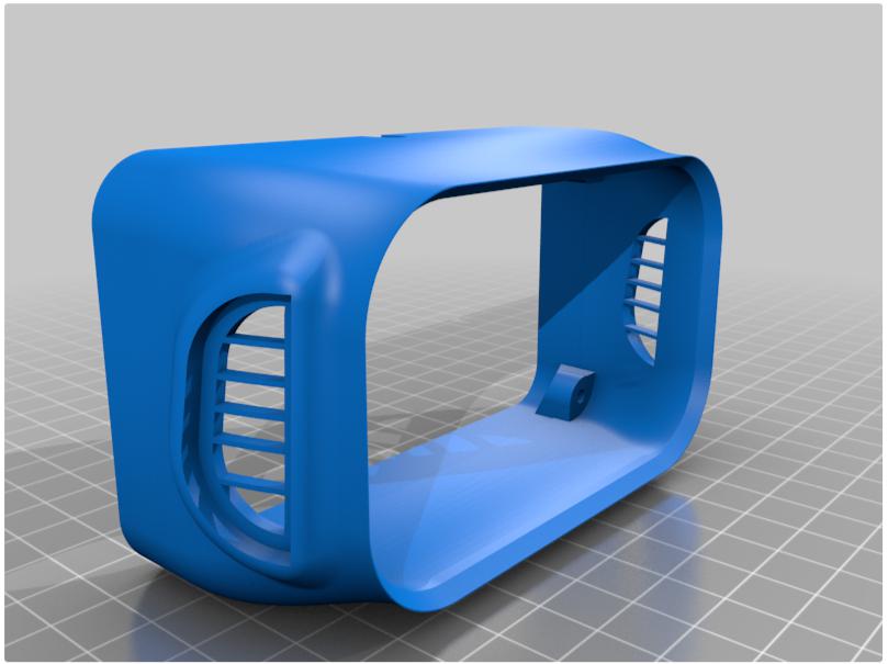 环形灯-雕像花盆支架3D打印模型