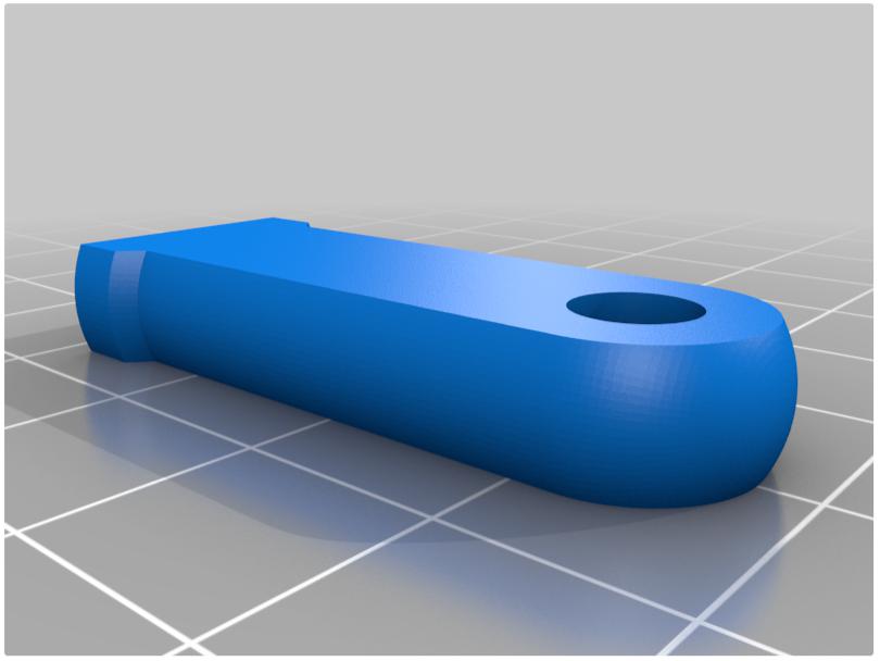 螺旋锁钩环3D打印模型