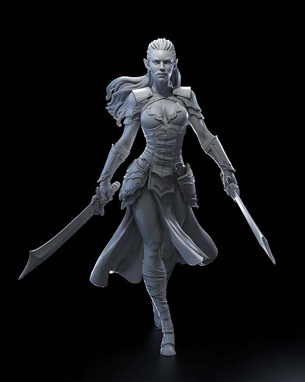 黑暗精灵刺客伊莲娜