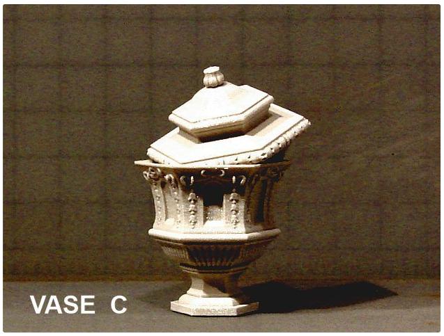 六个古典花瓶3D打印模型