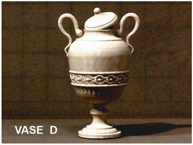 六个古典花瓶3D打印模型